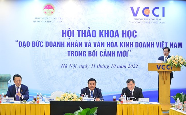 Đạo đức doanh nhân và văn hóa kinh doanh Việt Nam trong bối cảnh mới (11/10/2022)